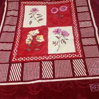 دو عدد پتو ابریشمی ضخیم دولایه|رختخواب، بالش، پتو|هشتگرد, مدرس|دیوار