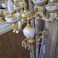 آباژور برنج اصل ۱۱شاخه ایی