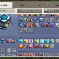 اکانت کلش نیمه مکس تان ۱۳|کنسول، بازی ویدئویی و آنلاین|تهران, طرشت|دیوار