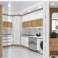 کناف کابینت قفسه پرده کاغذدیواری لاین لمینت|خدمات پیشه و مهارت|شیراز, شهرک استقلال|دیوار
