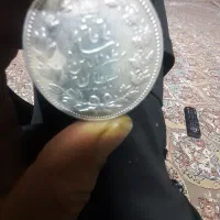 سکه ۵۰۰۰دینار نقره ۲۳گرم سال ۱۳۲۰