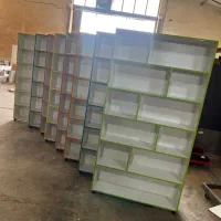 شلف دیواری قفسه فیتینگی دکوری ملامینه درجه۱