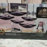 سرویس قابلمه چدن ۱۲ پارچه