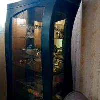 ویترین ، ایستاده چوبی