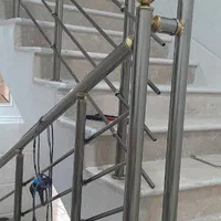 نرده استیل و الومینیوم راه پله|خدمات پیشه و مهارت|خرمآباد, |دیوار