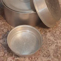 قابلمه و آبکش و تشت روحی|ظروف پخت‌وپز|اصفهان, کوی امیریه|دیوار
