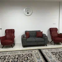 مبل هفت نفره تمیز با جلو مبلی|مبلمان خانگی و میز عسلی|مشهد, وحید|دیوار