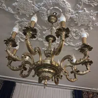 لوستر ۲۸ شعله برنز