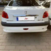 پژو۲۰۶ اس دی دوگانه کارخانه موتورتی فایو|خودرو سواری و وانت|خوی, |دیوار