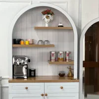 کافی بار و میز بار نئوکلاسیک - مدل گنبدی