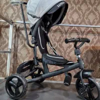 سه چرخه، ماشین، عصایی، پرتابل، دوقلو کودک و نوزاد