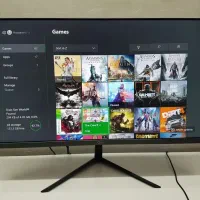 مانیتور جی پلاس 22 اینچ full hd در حد نو|قطعات و لوازم جانبی رایانه|رشت, سعدی (تختی)|دیوار