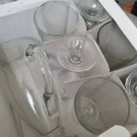 پارچ و لیوان مجلسی پایه دار