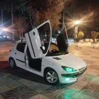 پژو 206 تیپ 2 استثنایی کم کار ترتمیز در حد در حد**