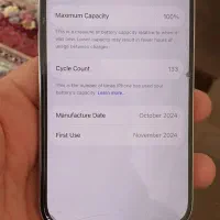 ایفون 16 پرو باطری 100