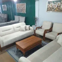 مبل آرکا کد ۱۶۰۰. پارچه تدی. چکی بدون سود|مبلمان خانگی و میز عسلی|ساری, |دیوار