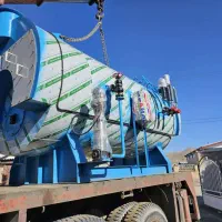 دیگ بخار پنج تنی با لوازمات ایمنی