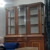 بوفه چوبی|بوفه، ویترین، کنسول|اصفهان, رسالت|دیوار