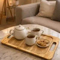 سینی پلایوود چوبی