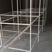 قفسه سه طبقه به ابعاد۵/۵مترطول در۱/۶۵عرض