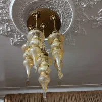 لوستر سالم|لوستر و چراغ آویز|قم, باجک دو|دیوار