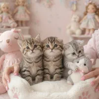 بچه گربه های اصیل اسکاتیش نر وماده