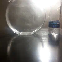 2عدد ظرف یا گلدان شیشه ای