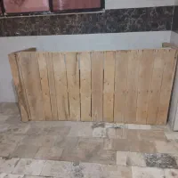 تخت چوبی سنتی حیاط باغ ،|تخت و سرویس خواب|ساوه, |دیوار