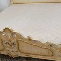 سرویس خواب  دو نفره تمام چوب ،همراه خوش خواب رویا