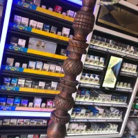 قلیون چوبی تنه سرخ