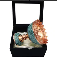 ظرف مس و فیروزه