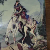 شش عدد تابلوی زیبای عتیقه( ورق بزن)|کلکسیون اشیاء عتیقه|تهران, شهرک آسمان|دیوار