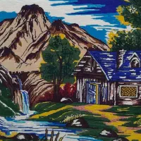 تابلو فرش دستباف