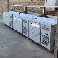 تاپینگ پیتزا زیر یخچال و فریزر