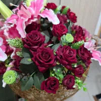 سبد گل از خواستگاری تا عروسی|گل مصنوعی|قزوین, |دیوار