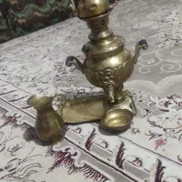 سماور برنجی ذغالی