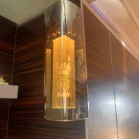 دوعدد لوستر آویز شیک