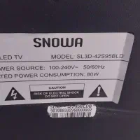 فروش تلوزیون ۴۲اینچ هوشمند ال ای دی اسنوا|تلویزیون و پروژکتور|لنجان, |دیوار