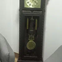 ساعت ایستاده تمام چوب