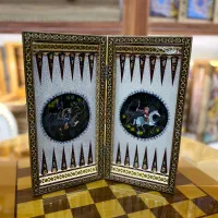 تخته نرد های خاتم کاری 30*30|اسباب‌‌بازی|مشهد, تربیت (صدف)|دیوار