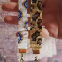 دستبند منجوق بافی سمانه