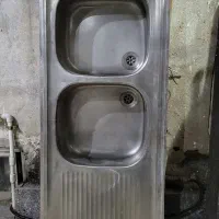 سینک دوقلو تمیز