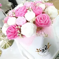 باکس شمع گل