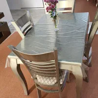 میز ناهار خوری 6 نفره|میز و صندلی غذاخوری|قم, باسکول|دیوار