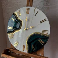 ساعت دیواری رزینی، ظروف رزینی یلدایی|صنایع دستی و سایر لوازم تزئینی|تهران, هفده شهریور|دیوار