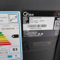 تلویزیون 43 اینچ جی پلاس g plus|تلویزیون و پروژکتور|قروه, |دیوار
