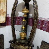 بوفه و آینه قد ست طلایی