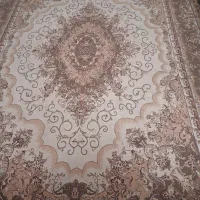 فرش ۹متری رنگ کرم و گردویی|فرش|لاهیجان, لیالستان|دیوار