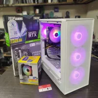 کیس گیمینگ نسل ۱۲ ddr5 b760 asus rtx3050 گارانتی