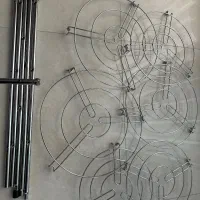 استند قابلمه|آب‌چکان و نظم‌دهنده ظروف|قم, هنرستان|دیوار